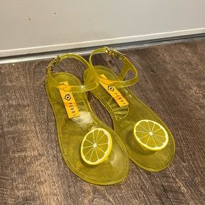 Katy Perry Lemon Jelly Sandals